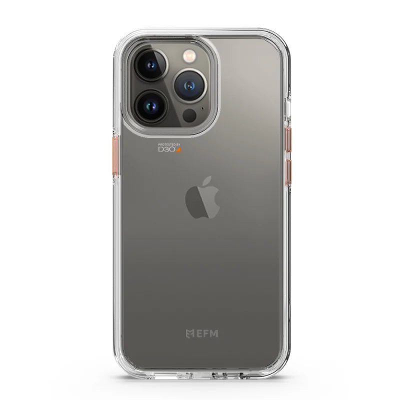 EFM Aspen Case Armour with D3O Crystalex For iPhone 13 Pro Max - Clear