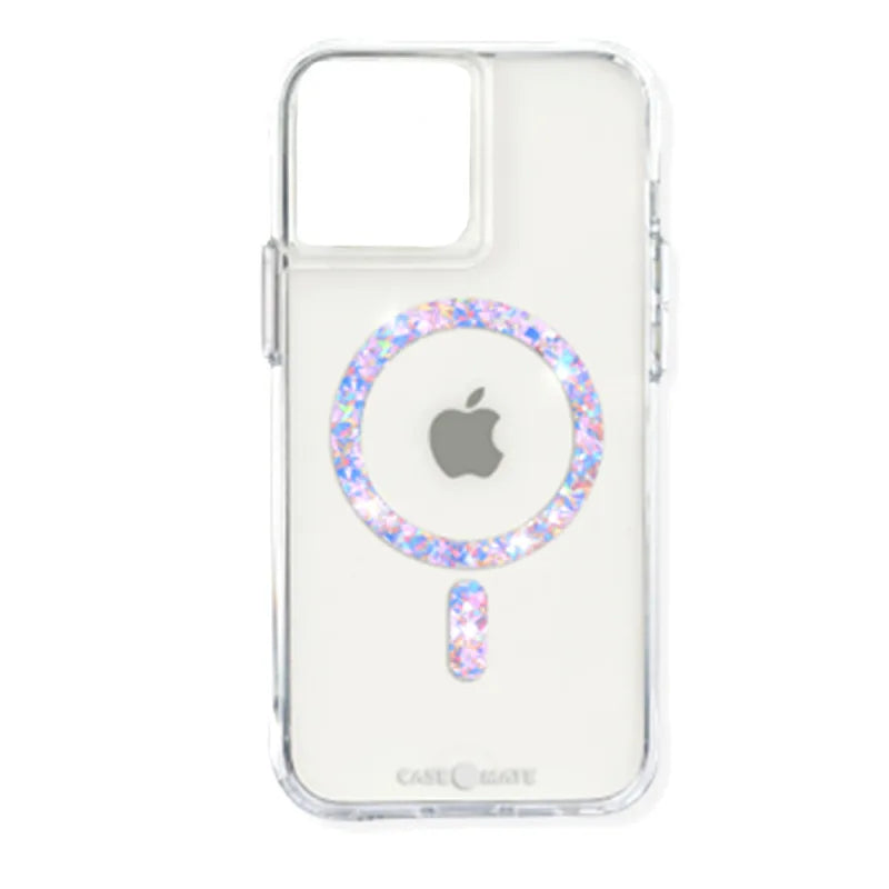 Case-Mate Twinkle Clear Case - MagSafe For iPhone 14 Pro (6.1") - Clear/Diamond