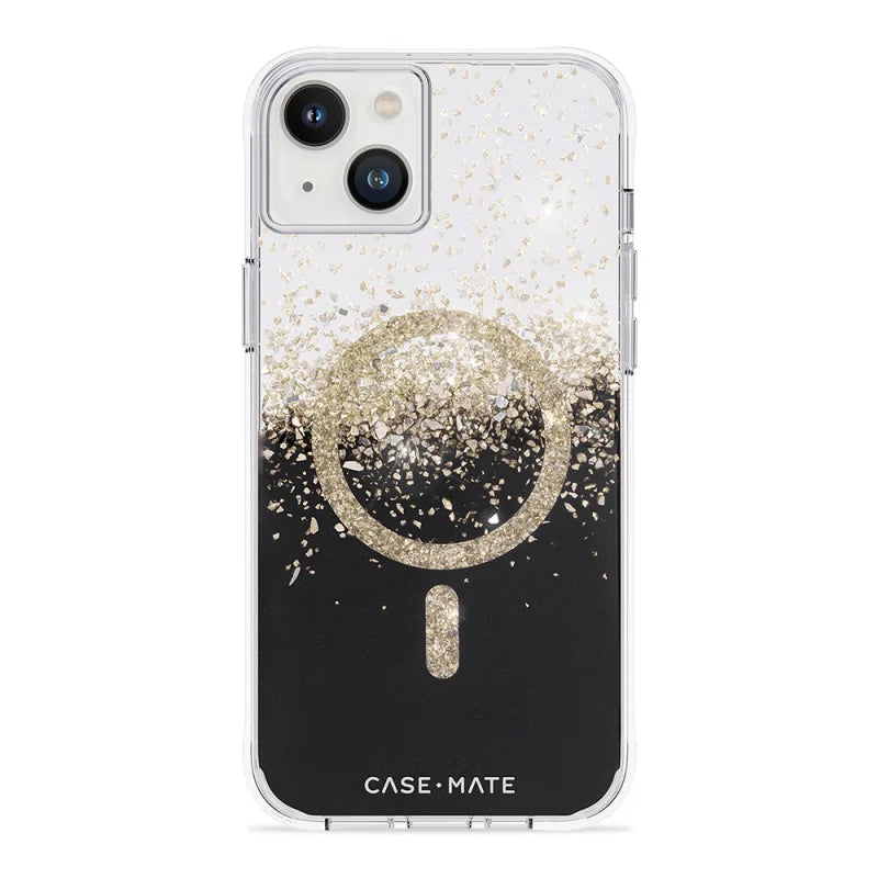 Case-Mate Karat Onyx Case For iPhone 14 Plus (6.7") White/Black