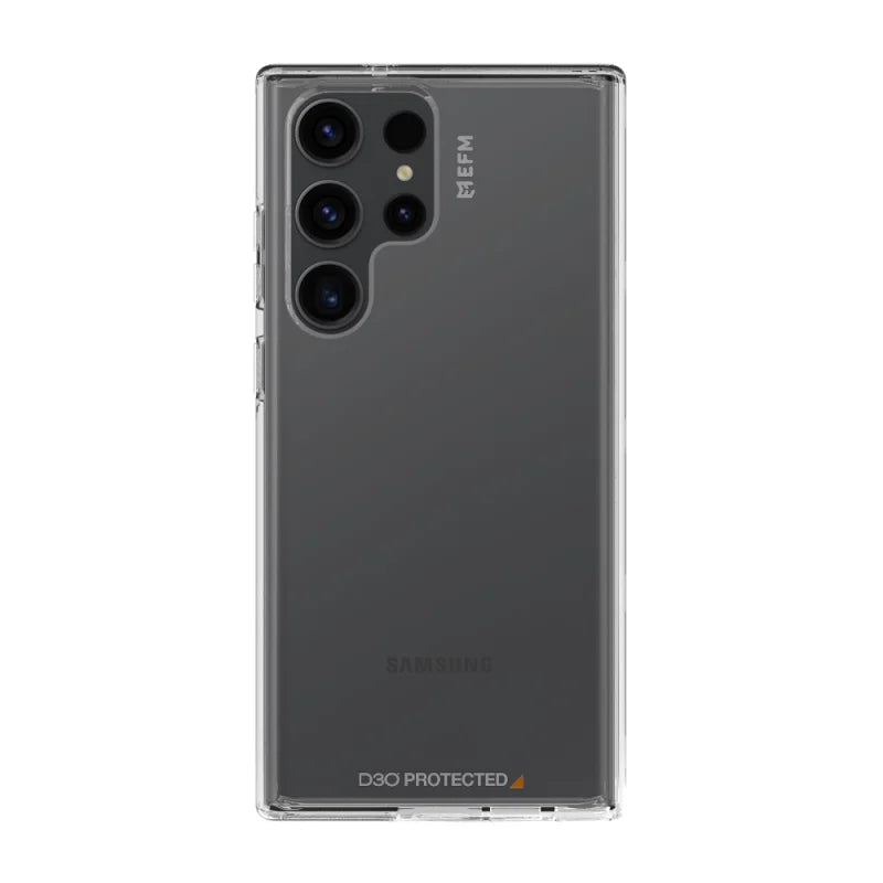 EFM Alta Case Armour with D3O Crystalex For Samsung Galaxy S23 Ultra - Crystal Clear