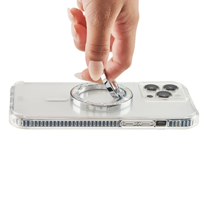 Case-Mate Magnetic Ring Stand Works with MagSafe - Twinkle Diamond - Multi