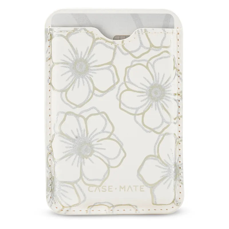 Case-Mate Magnetic Card Holder For MagSafe - Floral Gems - Multi