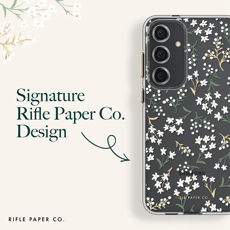 Case-Mate Rifle Paper Co Case For Samsung Galaxy S24+ - Petite Fleurs - Multi