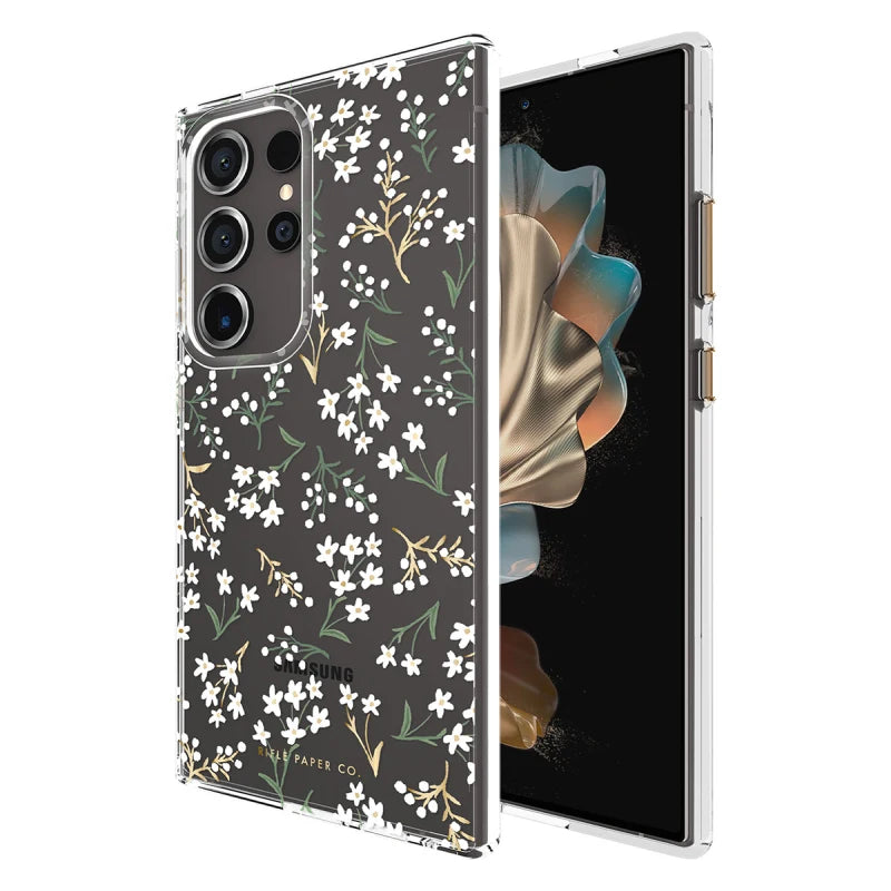 Case-Mate Rifle Paper Co Case For Samsung Galaxy S24 Ultra - Petite Fleurs - Multi