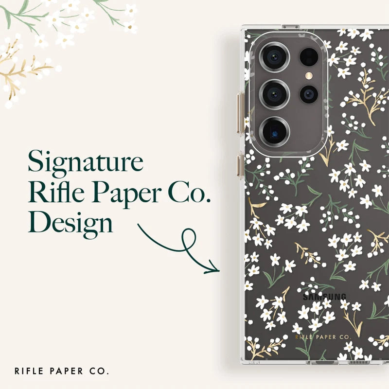 Case-Mate Rifle Paper Co Case For Samsung Galaxy S24 Ultra - Petite Fleurs - Multi