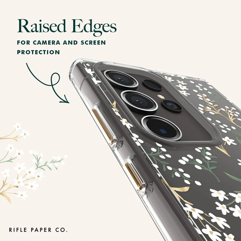 Case-Mate Rifle Paper Co Case For Samsung Galaxy S24 Ultra - Petite Fleurs - Multi