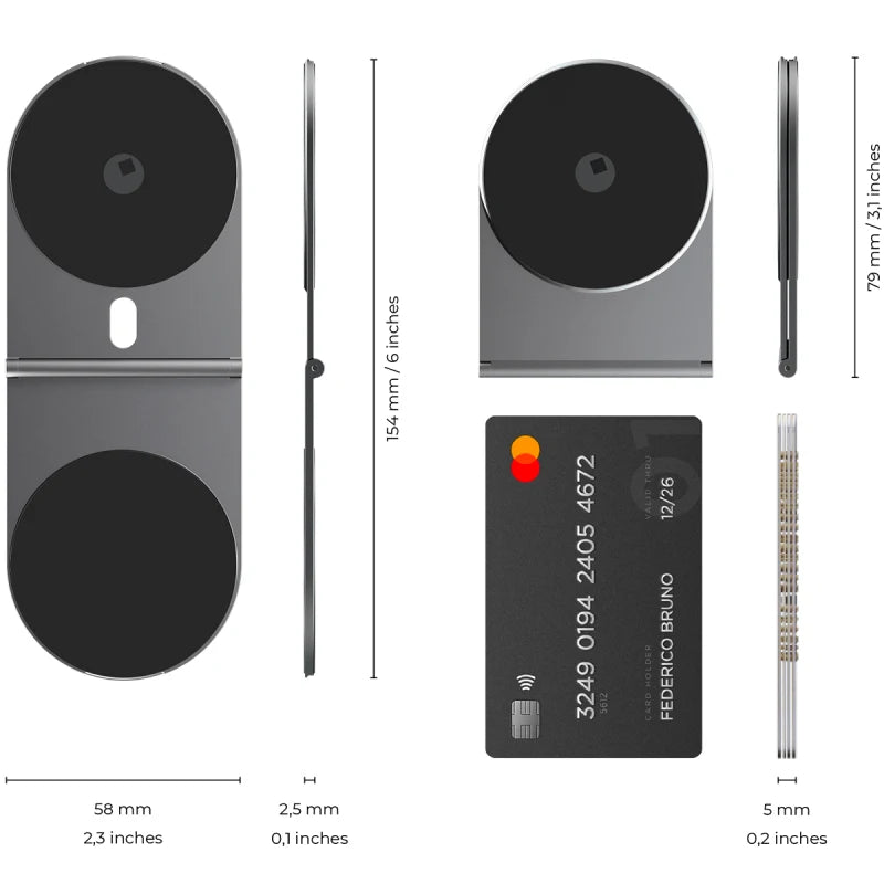 EDGE Pro Full Kit MagSafe Modular Kit Includes Edge Pro 15W Wireless Charger and Edge Pro Light