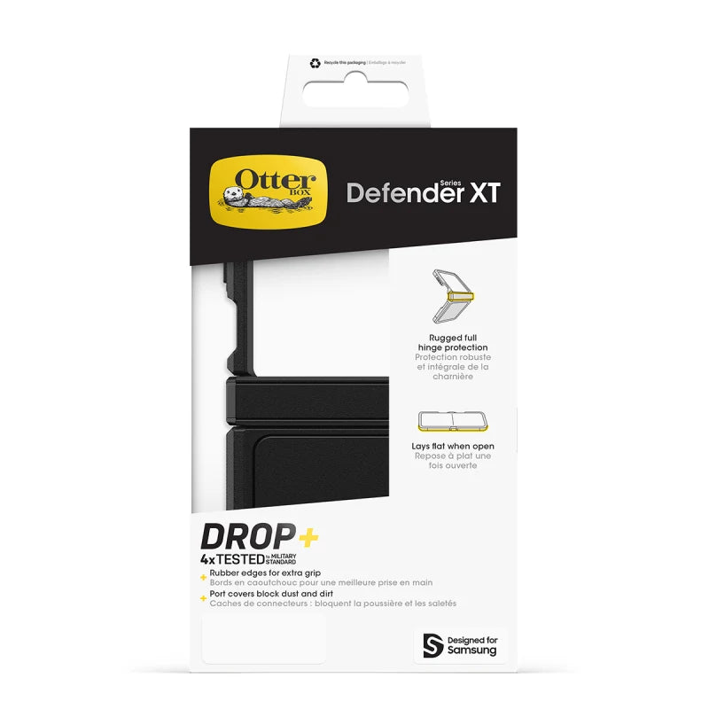 OtterBox Defender XT Case For Samsung Galaxy Z Flip6 - Black