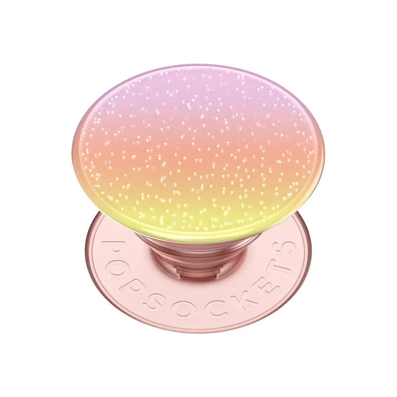 PopSockets Universal PopGrip Glitter Aura Sunrise