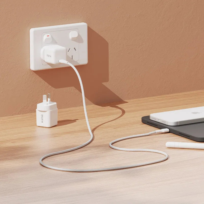 EFM ECO 30W GaN Wall Charger Twin Pack With Power Delivery and PPS