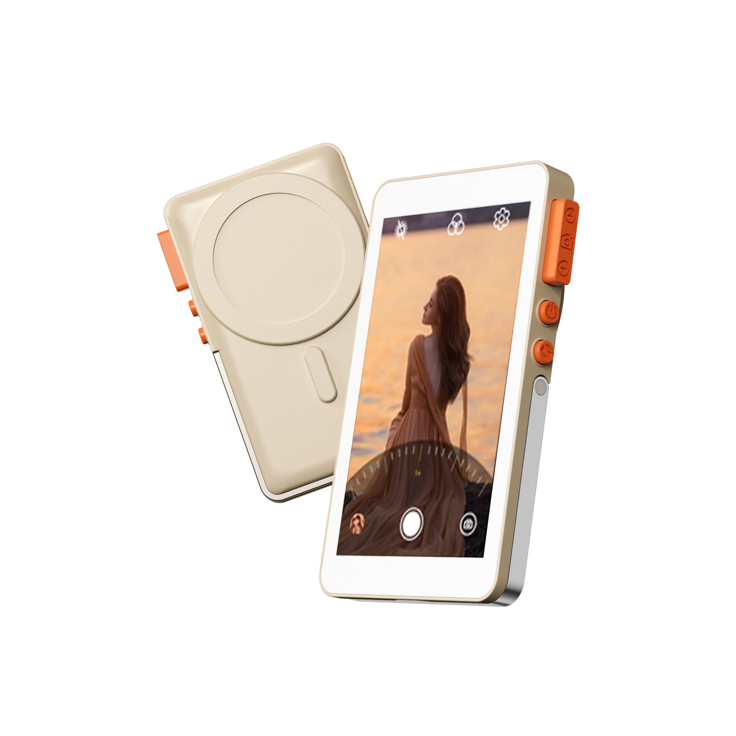 Phone Vlog Selfie Monitor Screen Clamp Mount Kit