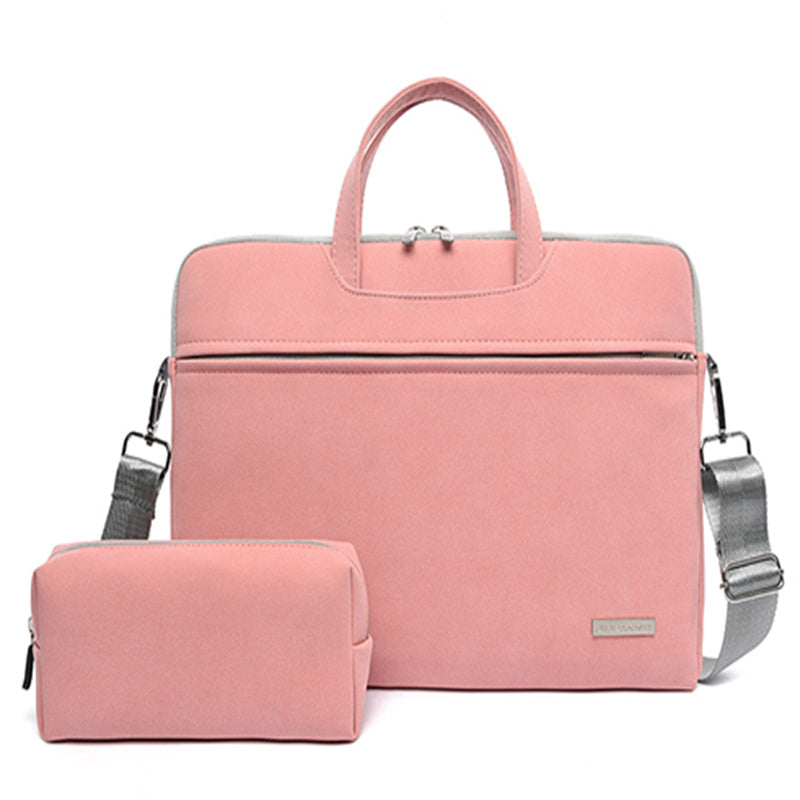 PU Leather Laptop Bag Briefcase for Women & Men