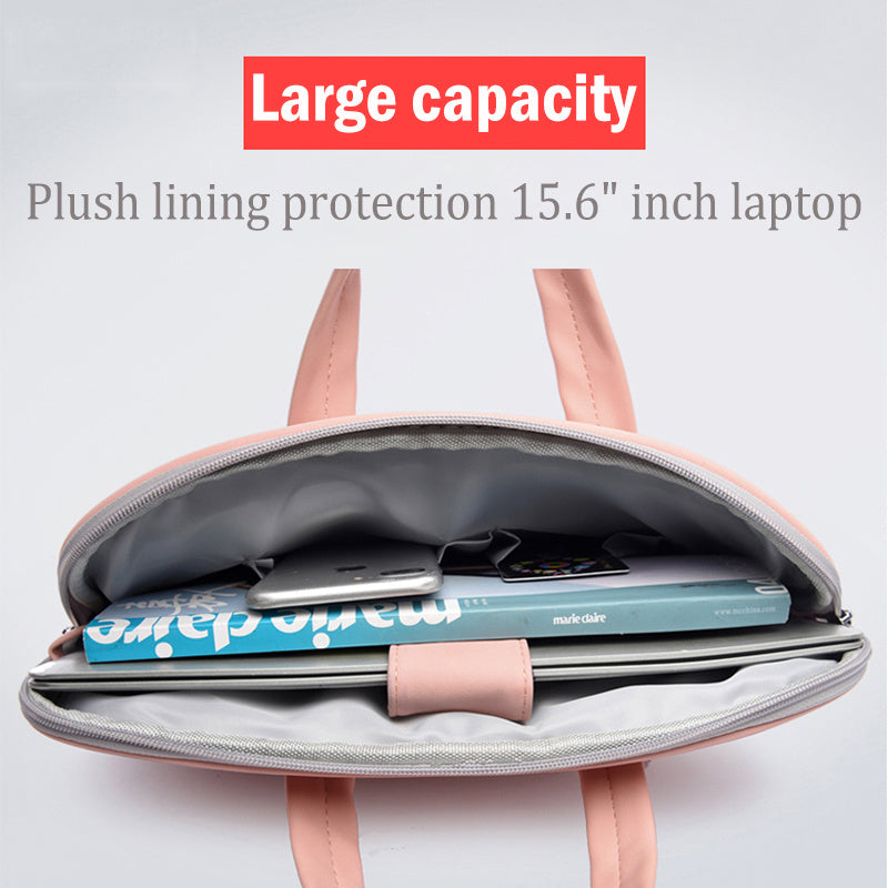 PU Leather Laptop Bag Briefcase for Women & Men