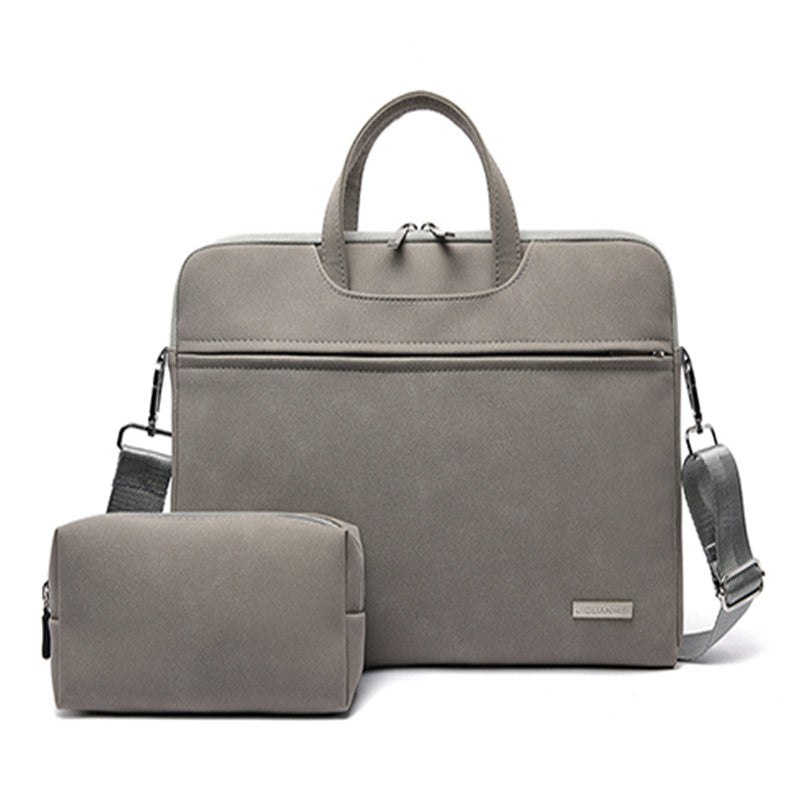 PU Leather Laptop Bag Briefcase for Women & Men