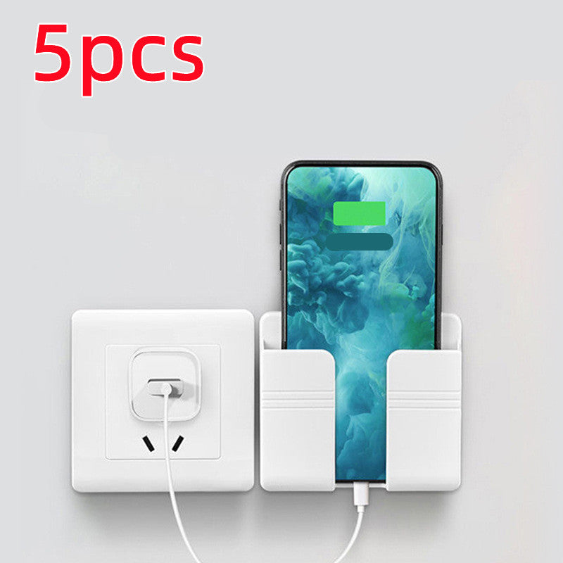 Punch-Free Wall Phone Charging Rack