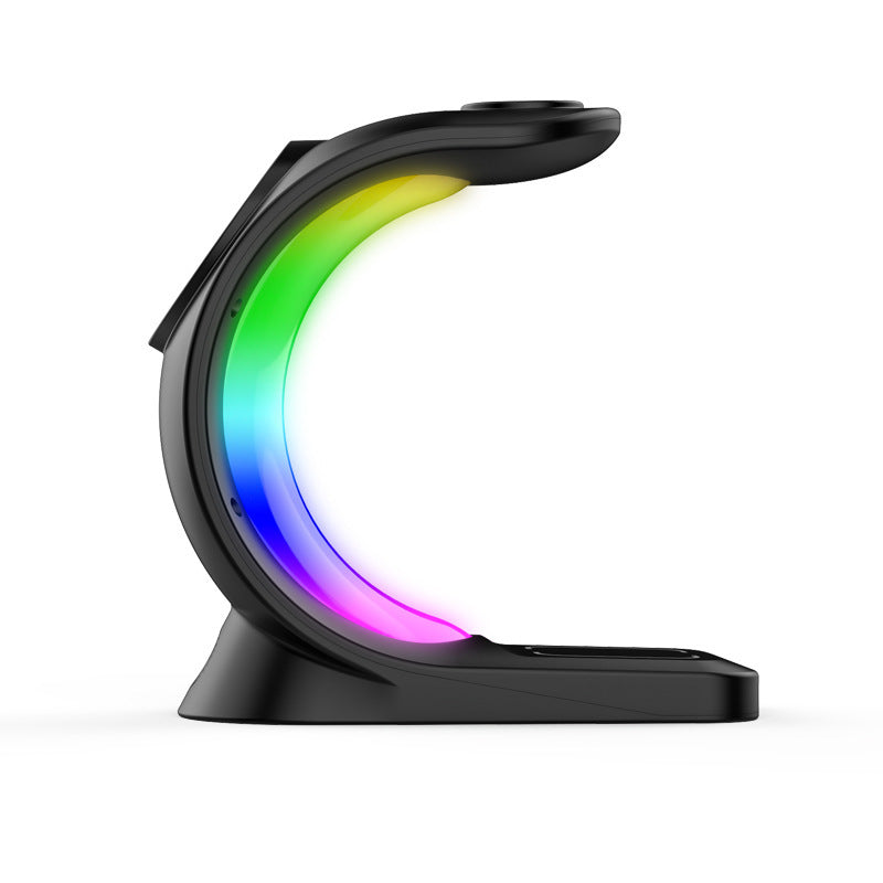 4 in 1 Magnetic Wireless Charger Station with RGB Light