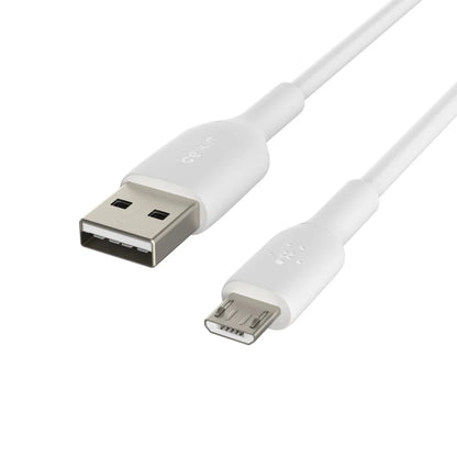 Belkin BoostCharge USB-A to Micro-USB Cable, 1m Universally compatible - White