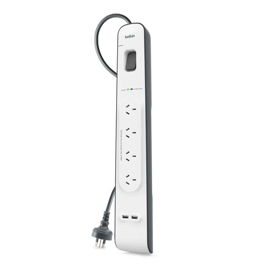 Belkin 2.4 Amp 4-Outlet with 2 USB Ports Surge Board