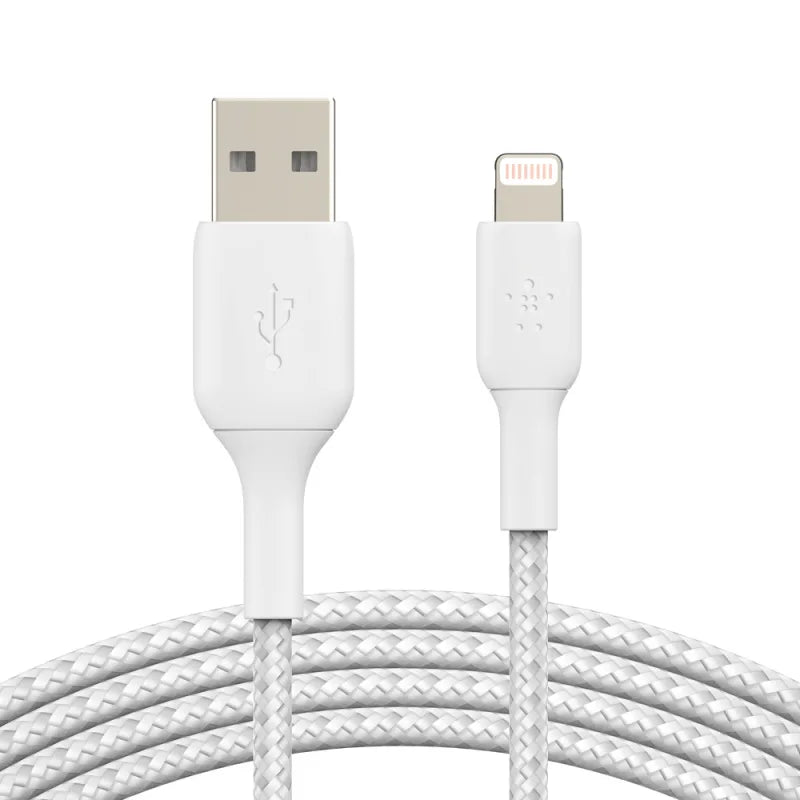 Belkin BoostCharge Lightning to USB-A 2M Cable For Apple Devices