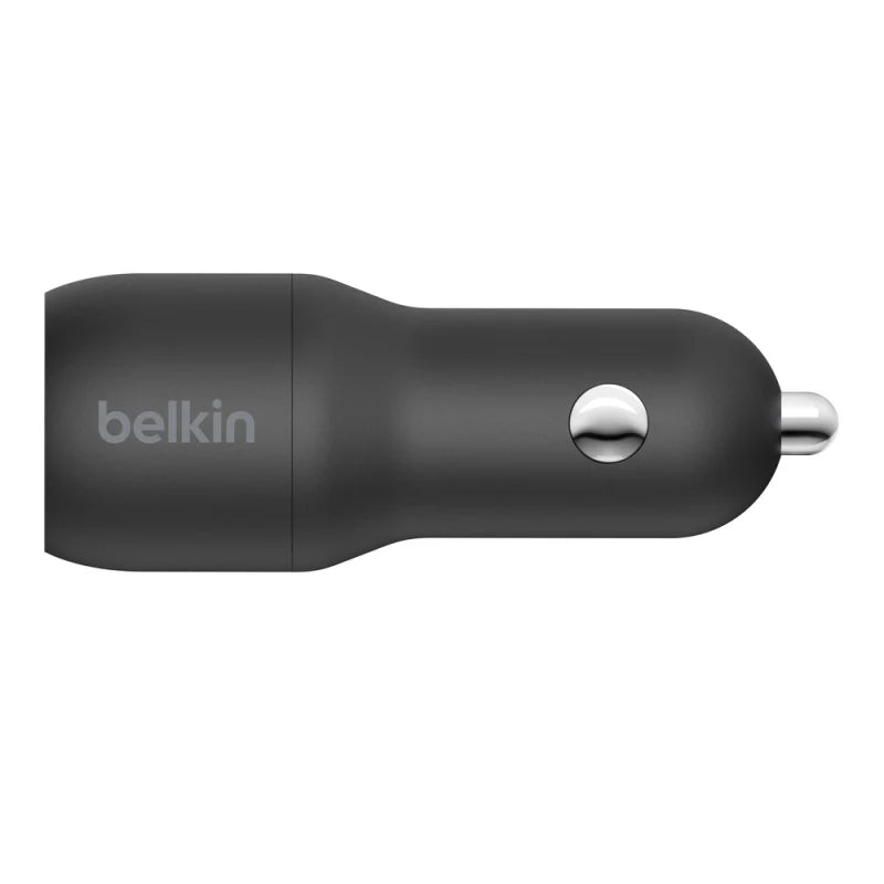 Belkin 24W Car Charger Universally compatible - Black