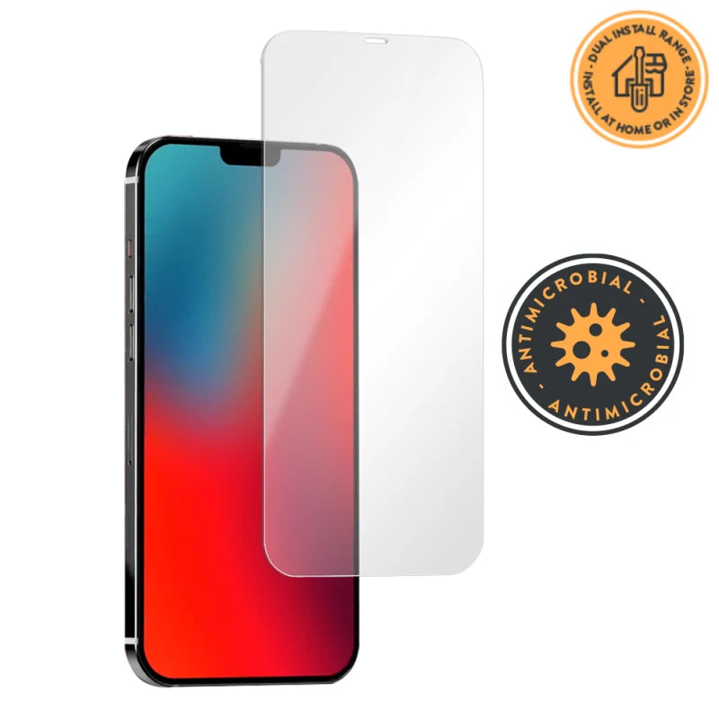 EFM True Touch (TT) Sapphire+ Case Optimised Antimicrobial Screen Armour For iPhone 12/12 Pro - Dual Install