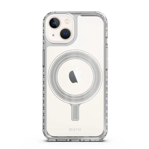 EFM Zurich Flux Case Armour Compatible with MagSafe For iPhone 13 mini- Frost Clear