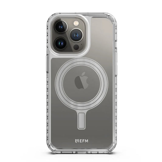 EFM Zurich Flux Case Armour Compatible with MagSafe For iPhone 13 Pro - Frost Clear