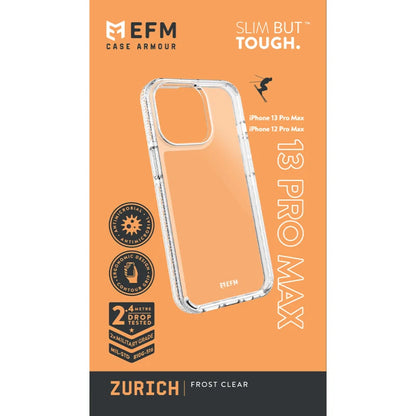 EFM Zurich Case Armour For iPhone 13 Pro Max (6.7") - Frost Clear