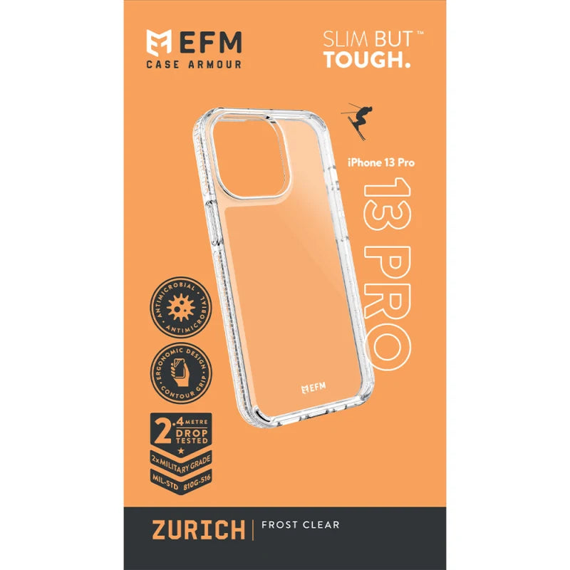 EFM Zurich Case Armour For iPhone 13 Pro - Clear