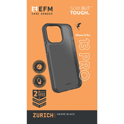 EFM Zurich Case Armour For iPhone 13 Pro - Smoke Black