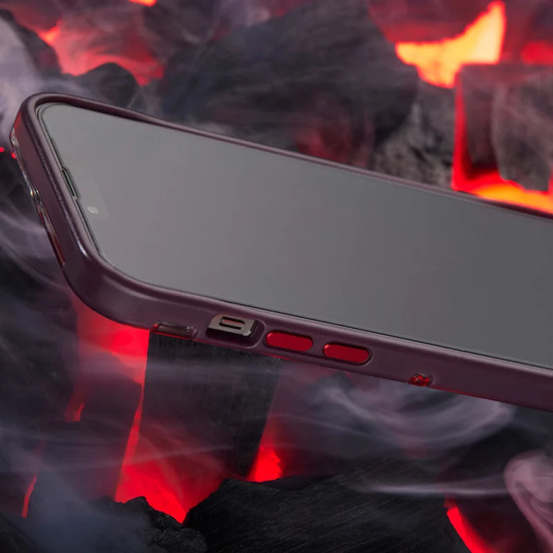 EFM Cayman Case Armour with D3O Crystalex For iPhone 13 Pro - Thermo Fire