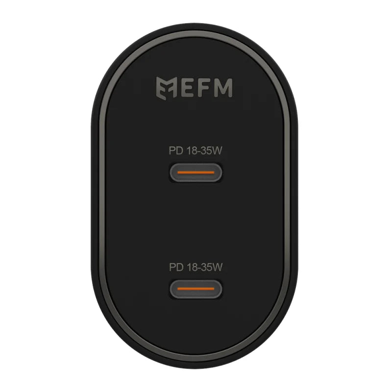 EFM 35W Dual Port Wall Charge With Power Delivery and PPS