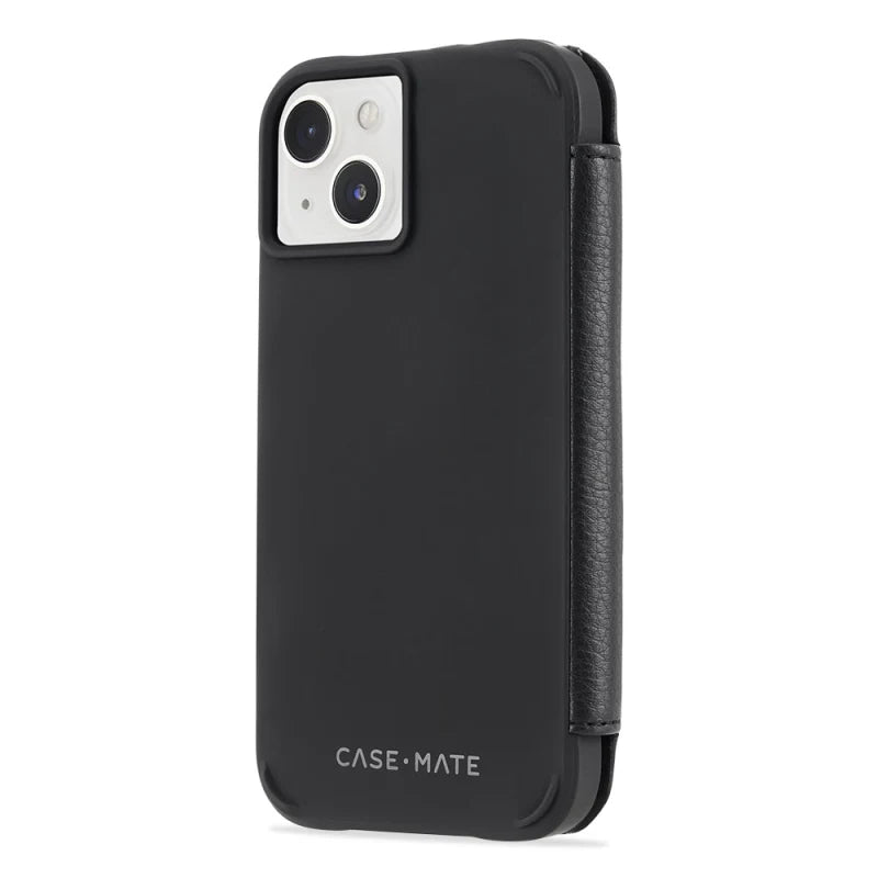 Case-Mate Wallet Folio Case - MagSafe For iPhone 14 - Black