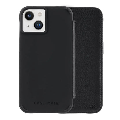 Case-Mate Wallet Folio Case - MagSafe For iPhone 14 - Black