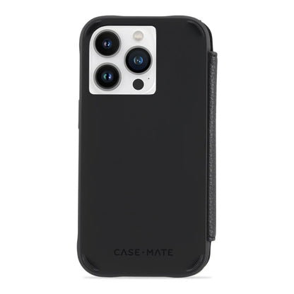 Case-Mate Wallet Folio Case - MagSafe For iPhone 14 Pro (6.1") -Black