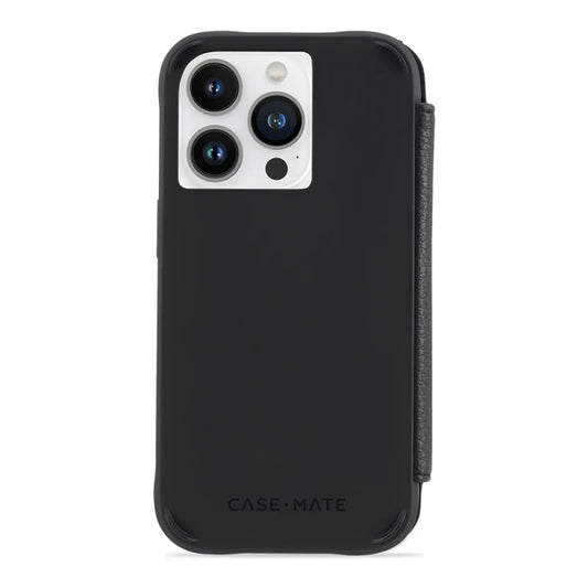 Case-Mate Wallet Folio Case - MagSafe For iPhone 14 Pro (6.1") -Black