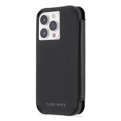 Case-Mate Wallet Folio Case - MagSafe For iPhone 14 Pro (6.1") -Black