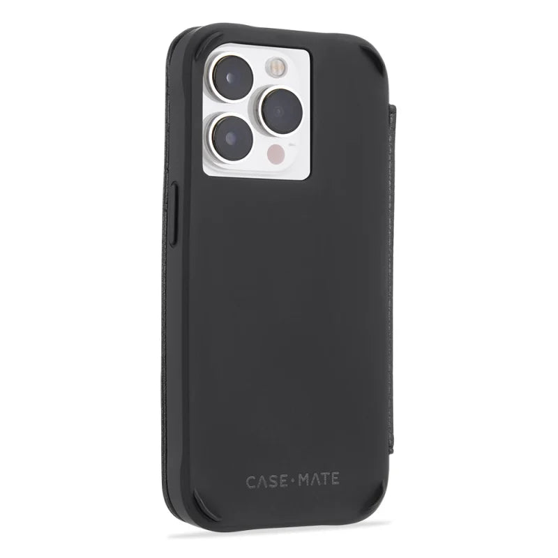 Case-Mate Wallet Folio Case - MagSafe For iPhone 14 Pro (6.1") -Black