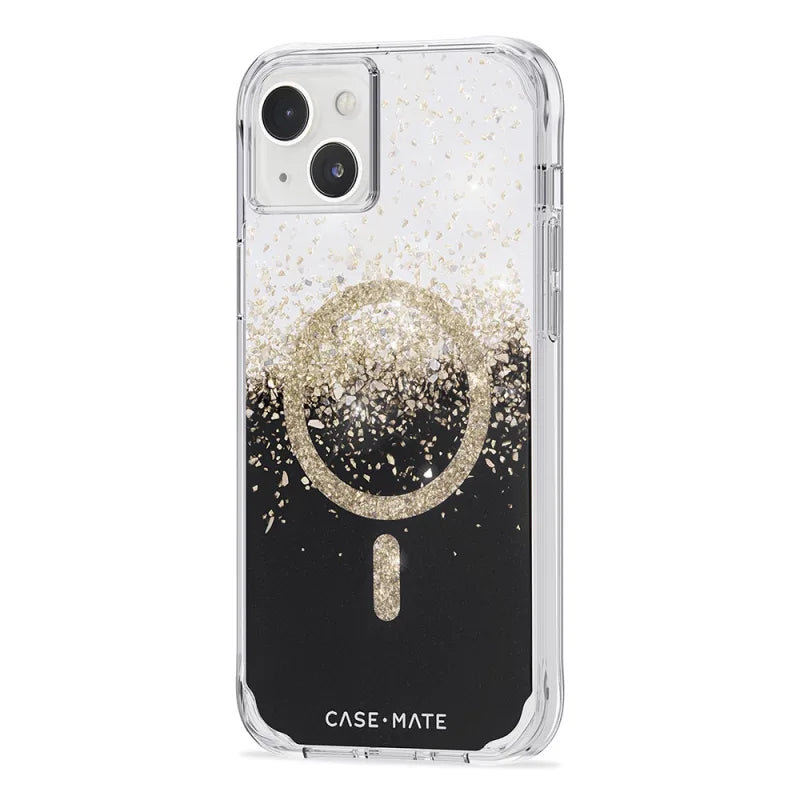 Case-Mate Karat Onyx Case For iPhone 14 Plus (6.7") White/Black