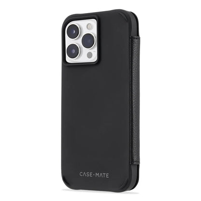 Case-Mate Wallet Folio Case - MagSafe For iPhone 14 Pro Max (6.7") - Black