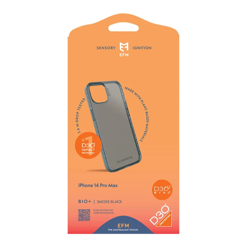 EFM Bio+ Case Armour with D3O Bio For iPhone 14 Pro Max