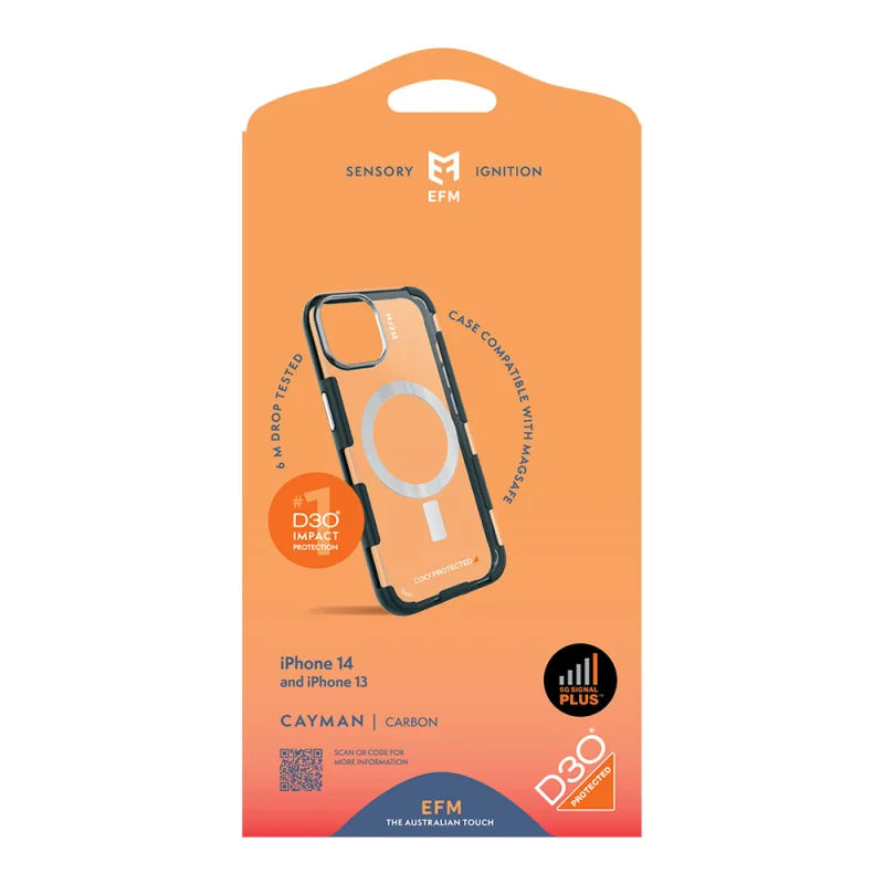 EFM Cayman Case Armour with D3O 5G Signal Plus For iPhone 14 Plus