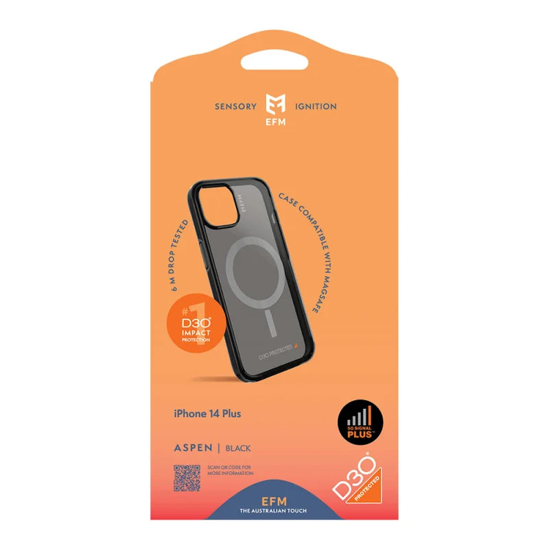 EFM Aspen Case Armour with D3O 5G Signal Plus For iPhone 14 Plus