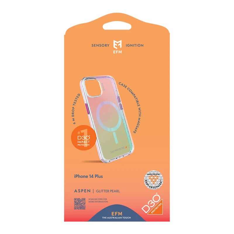 EFM Aspen Case Armour with D3O Crystalex For iPhone 14 Plus