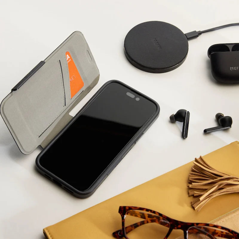 EFM Monaco Case Armour with ELeather and D3O 5G Signal Plus Technology For iPhone 13 Pro Max /iPhone 14 Pro Max