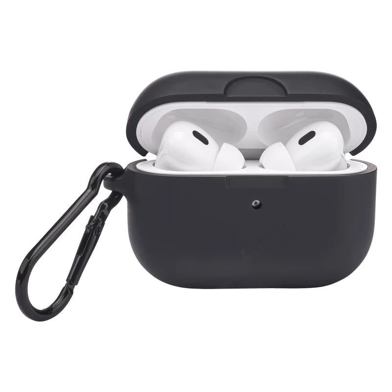 Case-Mate Tough Case with Carabiner Clip For AirPods Pro/Pro (2nd Gen) - Black