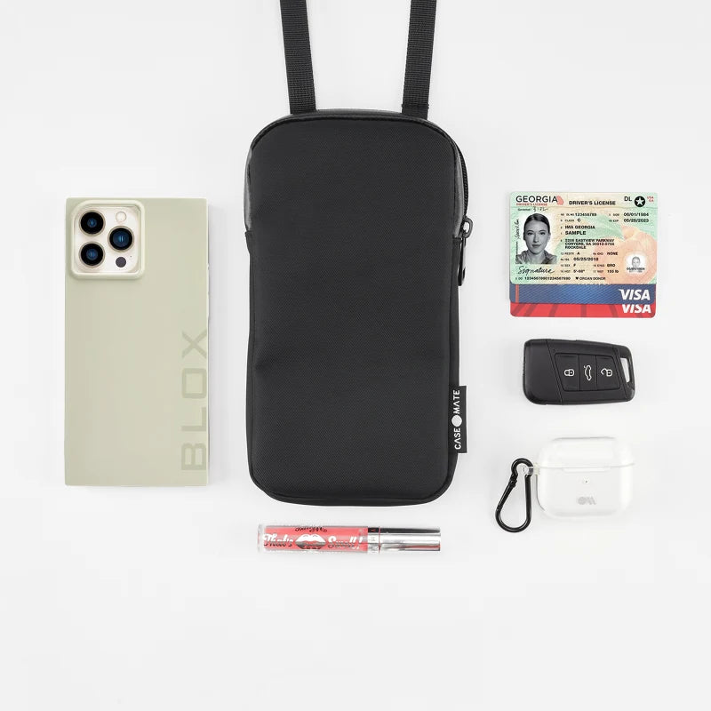 Case-Mate Universal Crossbody Phone Case - Black
