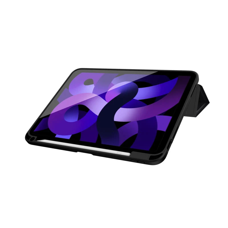 EFM Aspen Folio Case Armour with D3O & ELeather For iPad 10.9 (2022) - Black