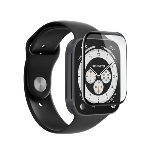 EFM FlexiGlass Screen Armour - Twin-Pack For Apple Watch Series 7/8/9 (41 mm)