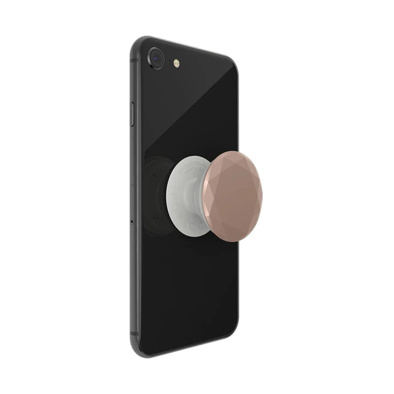 PopGrip Premium (Gen 2) Rose Gold Metallic Diamond